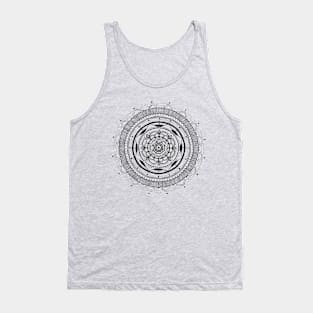 Notebook Mandala Tank Top